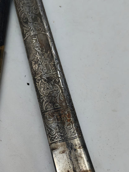 II República Marine Official Ceremonial Saber. Spain