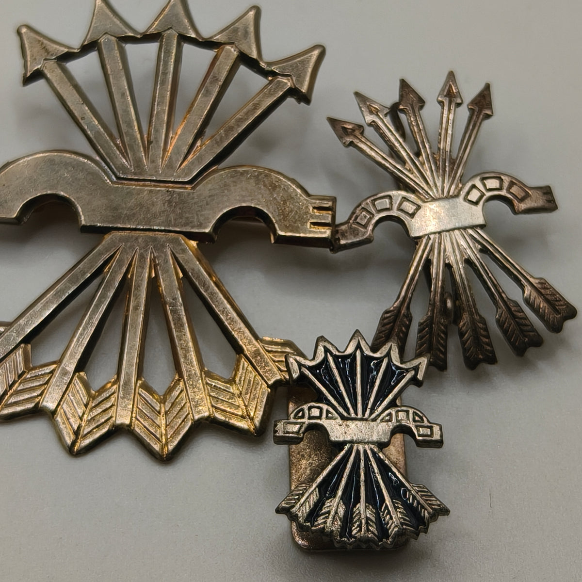 Phalanx Badges Lots. Spanish Civil War.