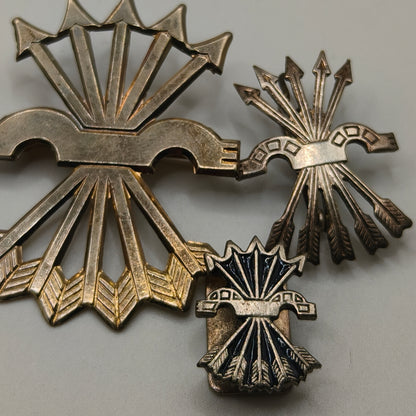Phalanx Badges Lots. Spanish Civil War.