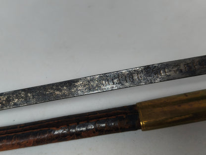 Carabineros Dress sword. Alphonso XII-XIII.