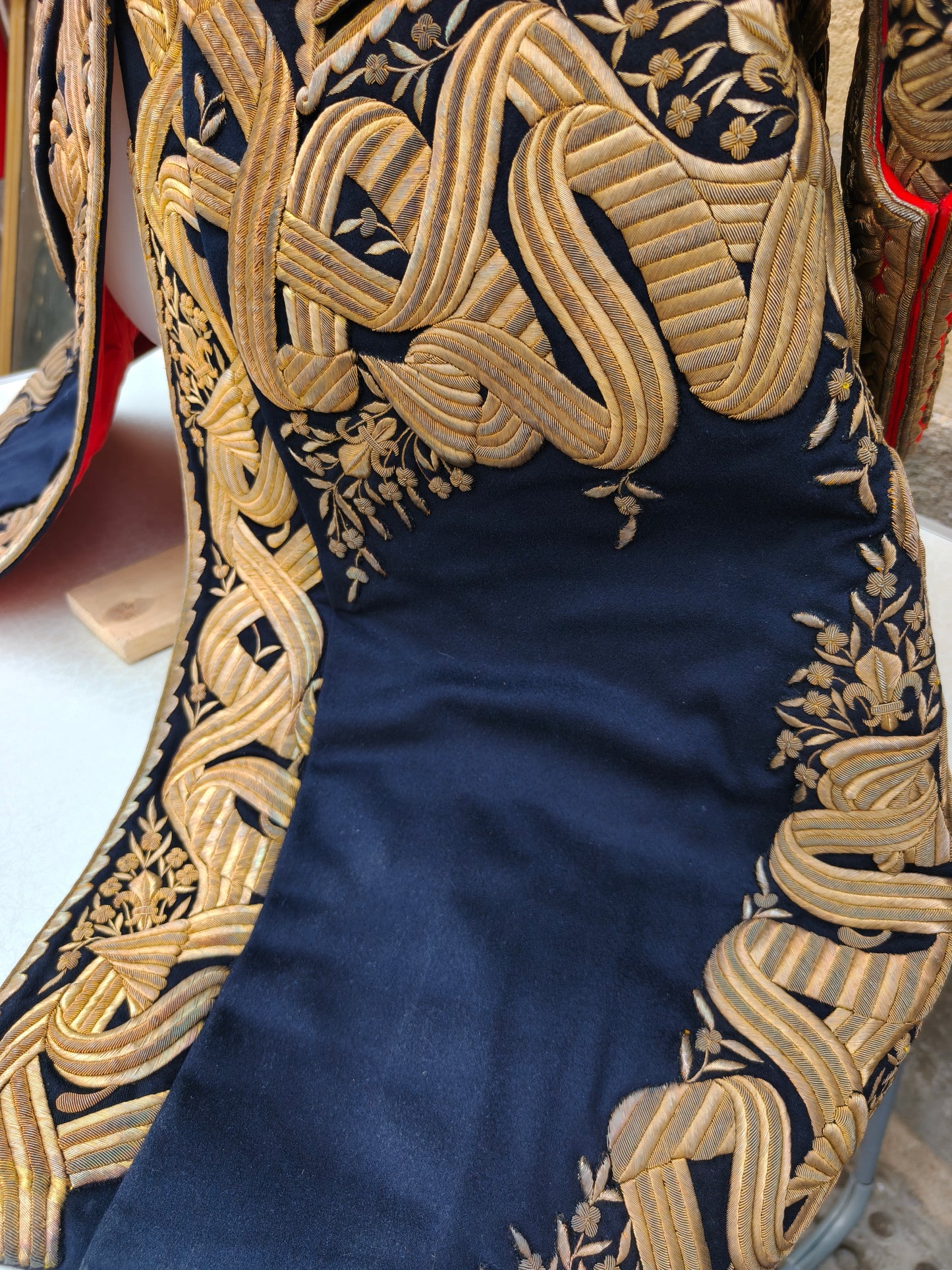 uniforme de época de Alfonso 13 de Gentilhombre de cámara