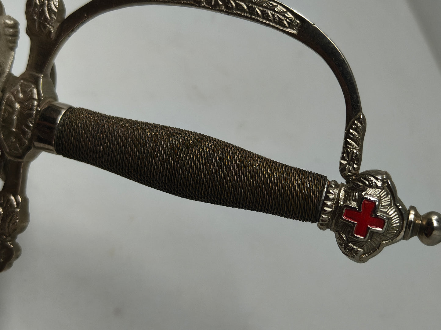 Espadín de Gala Cruz Roja. Época monarquía España