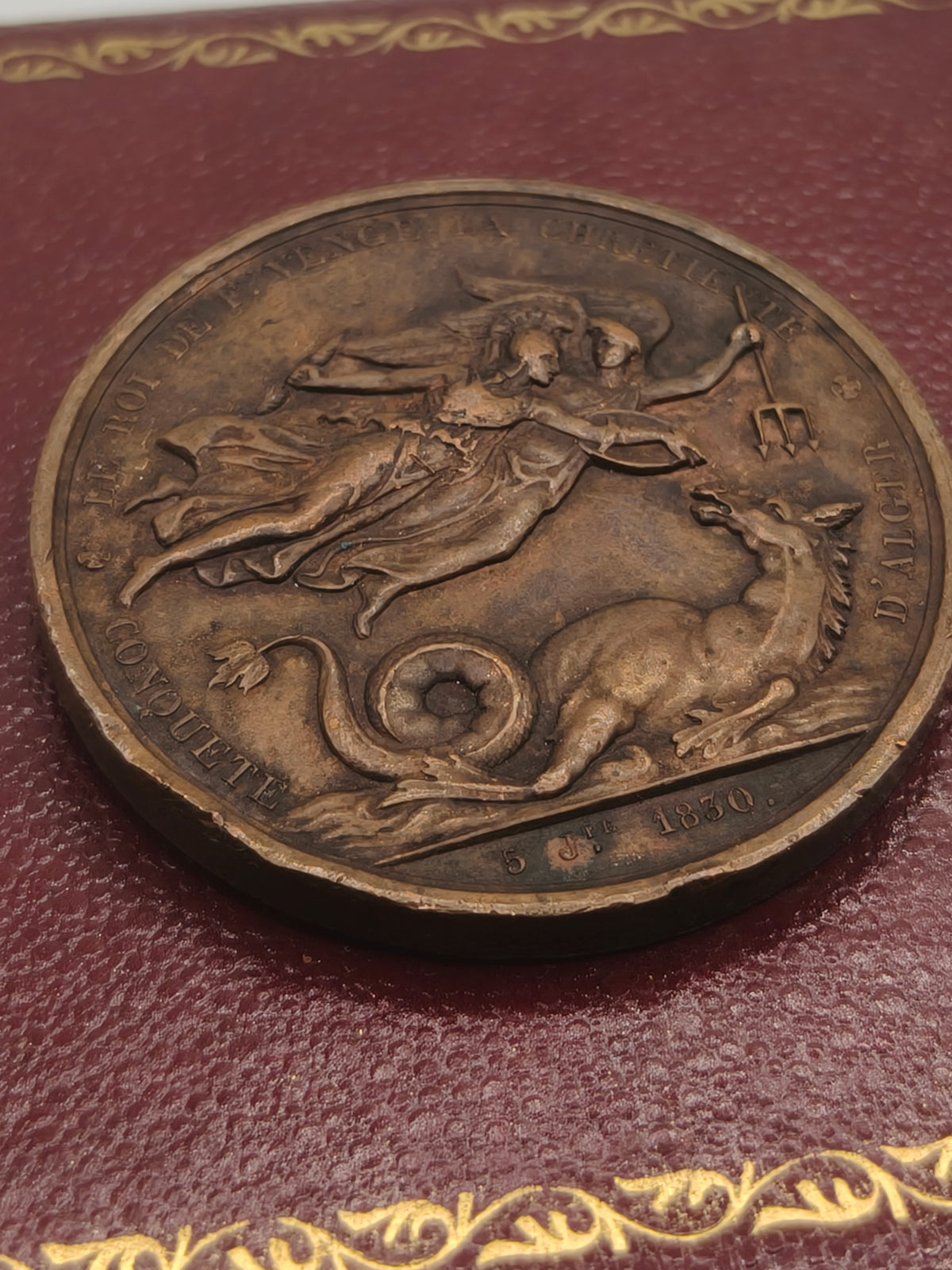 "CONQUÊTE D'ALGER LE 5 JUILLET 1830" Conmemorative Medal. France