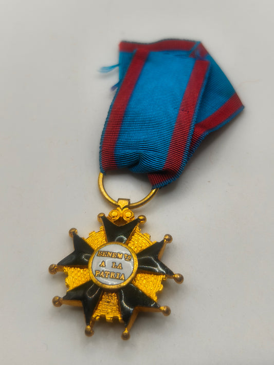 Medalla Benemérito a la Patria Siglo XIX