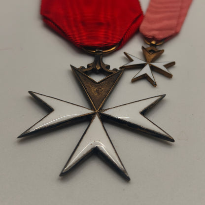 Chapter of the Order of Malta, Medal and Mini. Italy.