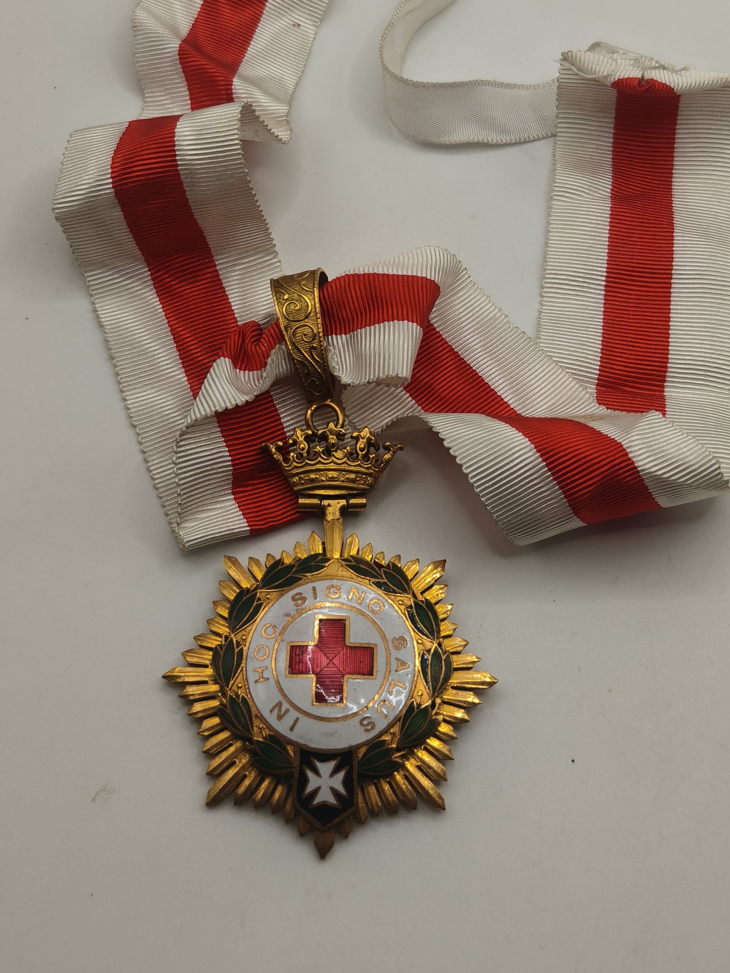 Red Cross Commander Order Medal. Spain Franco's period.