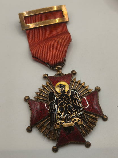 Cisneros Medal Order. Spain Phalanx.