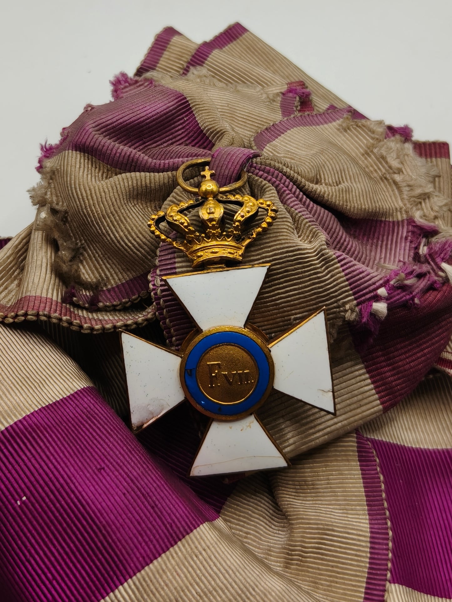 San Hermenegildo Order Medal Grand Cross. Spain Monarchy Period.