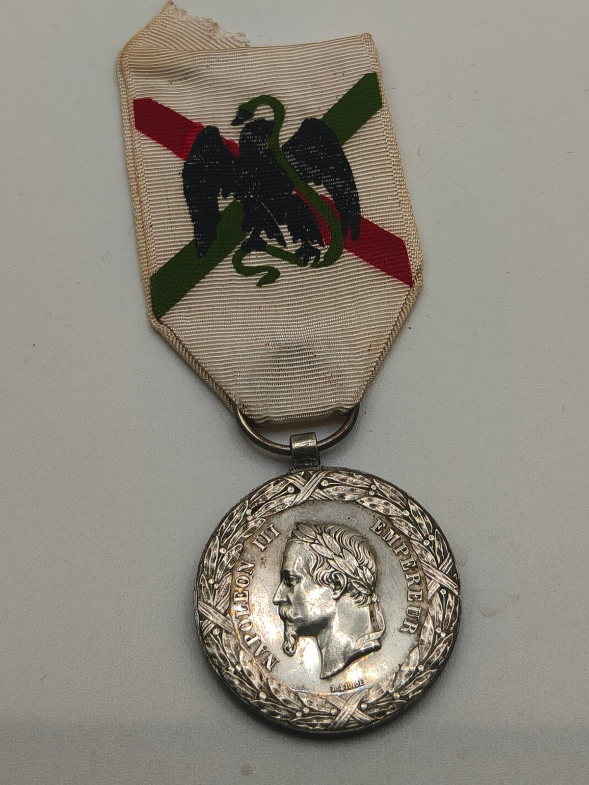 Mexico's Campaign Medal. Napoleon III France