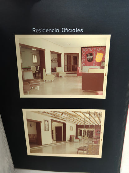 Album dedicado capitán General de Canarias a villa Cisneros Alejandro de Farnesio Legión