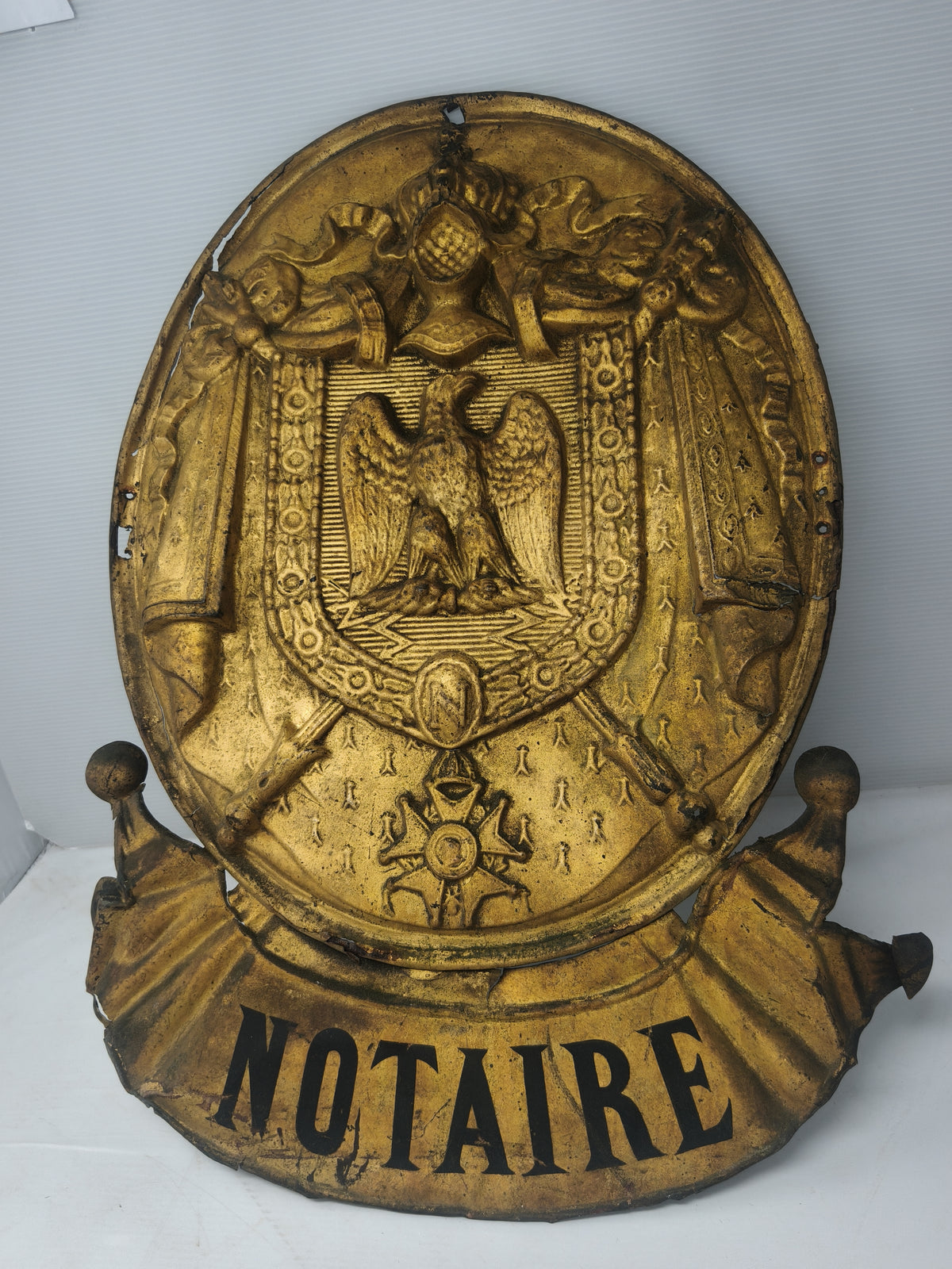 Napoleon III, Notary Public Grand Plaque.