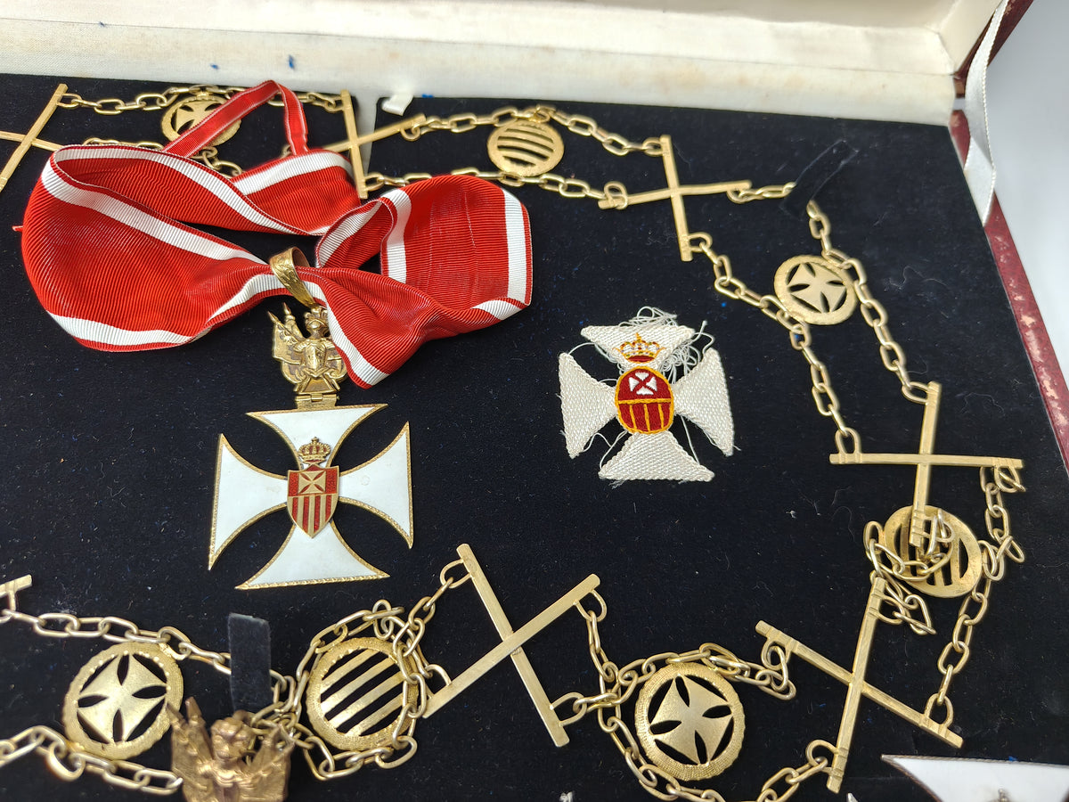 Grand Master Order of Santa Maria Merced, Complete. Spanish Chapter.