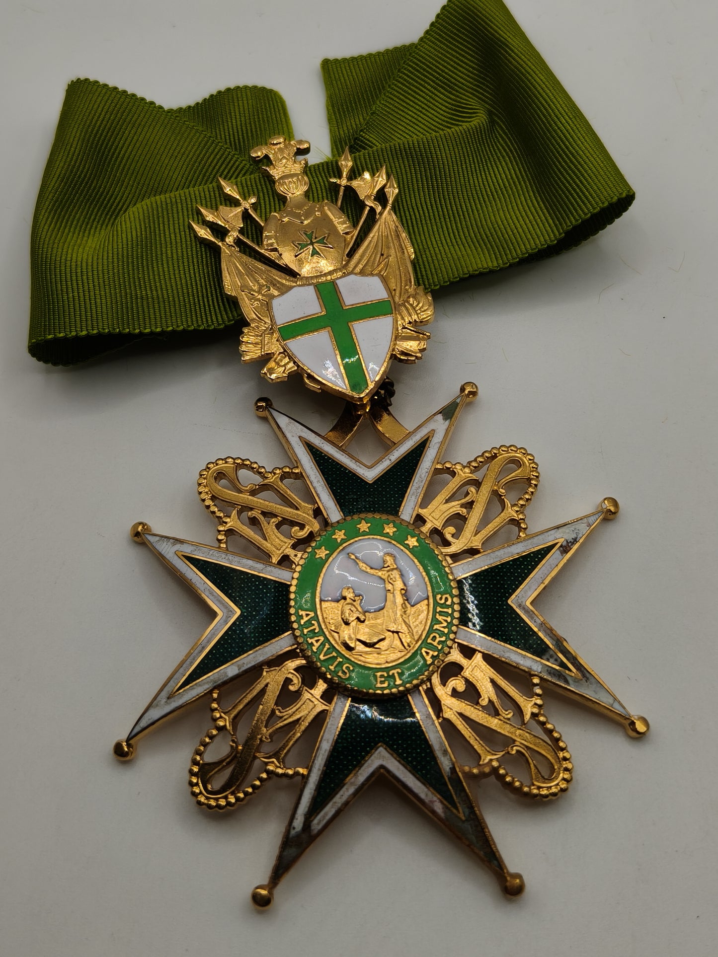 Medalla encomendador orden de San Lázaro