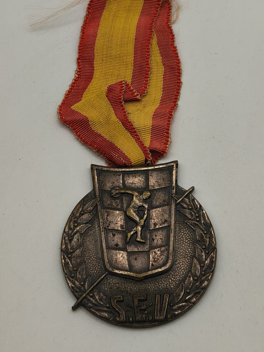 Medalla deportiva falange del SEU. España