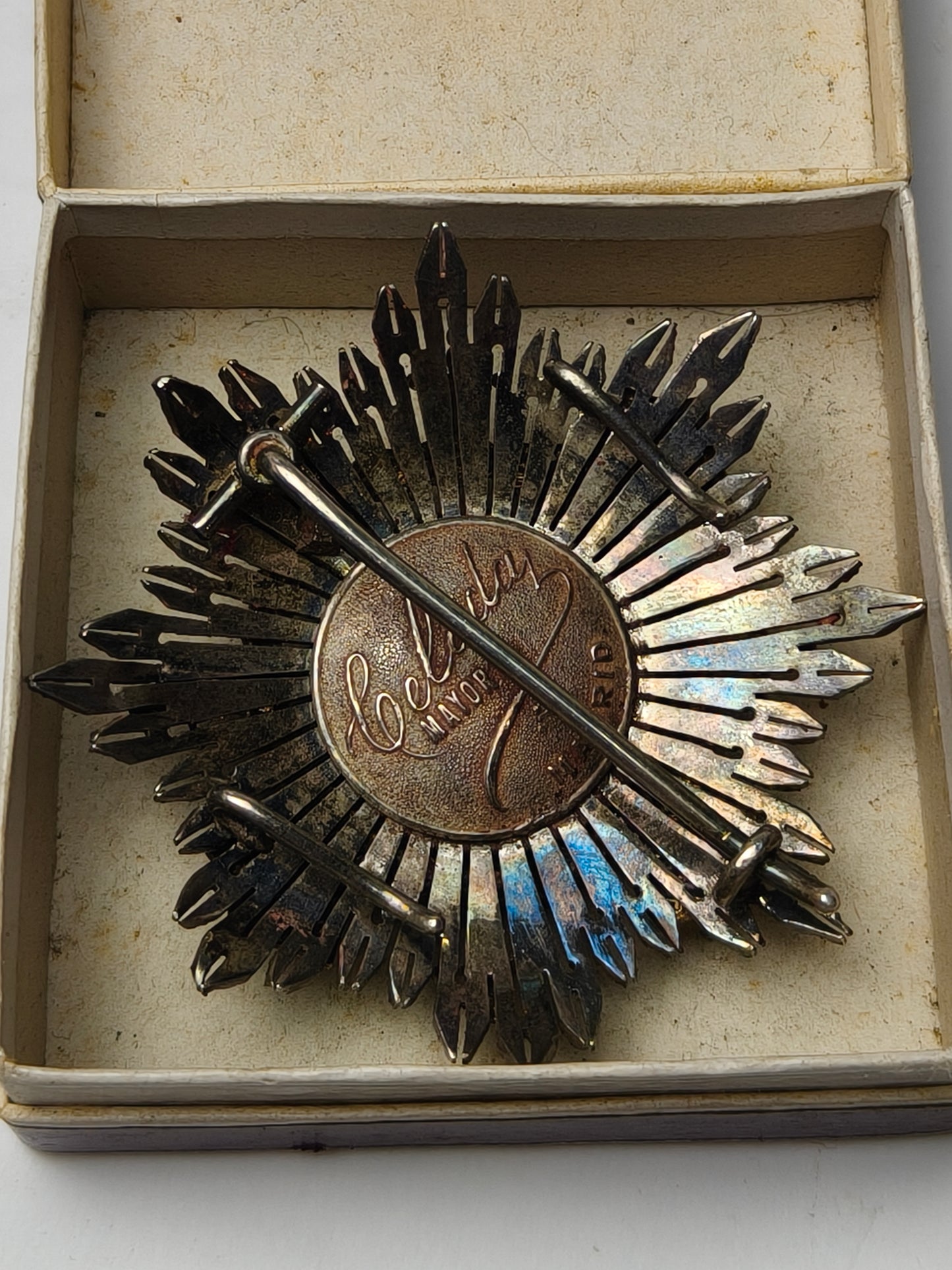 Jewelry War Merit Breast Star , Celada. Spanish Civil War.