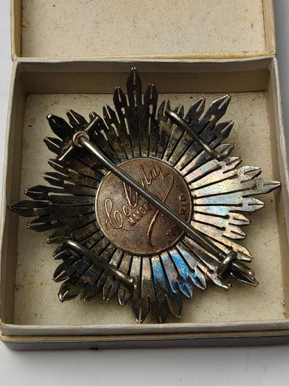 Jewelry War Merit Breast Star , Celada. Spanish Civil War.