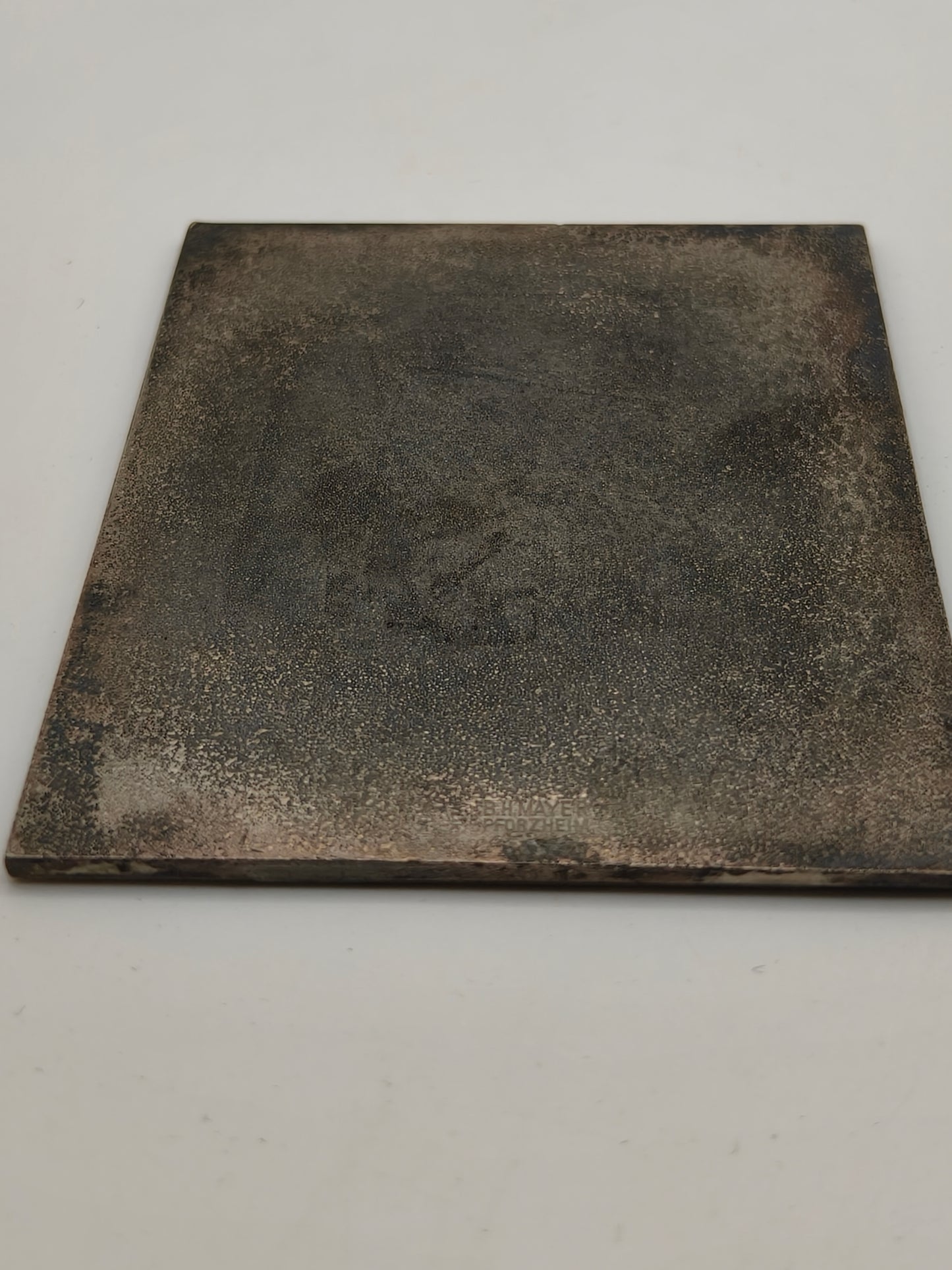 1941 German Reichssiegerausstellung Stuttgart Bronze Plaque Dog Show Award. WWII