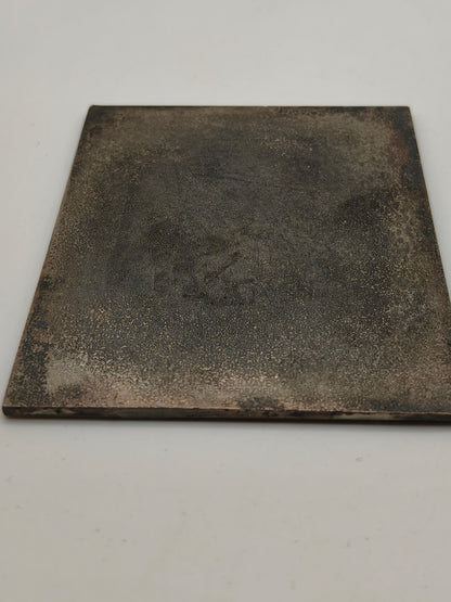 1941 German Reichssiegerausstellung Stuttgart Bronze Plaque Dog Show Award. WWII