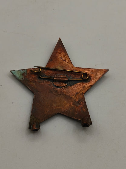 Insignia Distintivo Permanencia Ejercito de África. España época Franco.