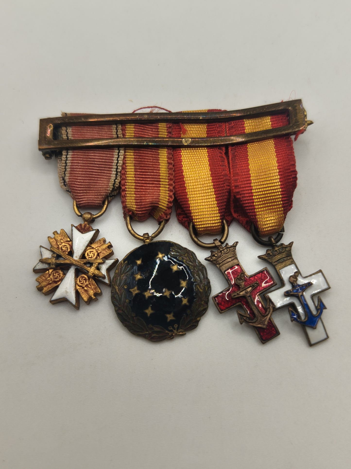 Blue Division Medal Bar Mini. Spanish Civil War.