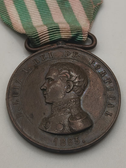 Military Medal for Exemplary Conduct. Colonial Portugal period