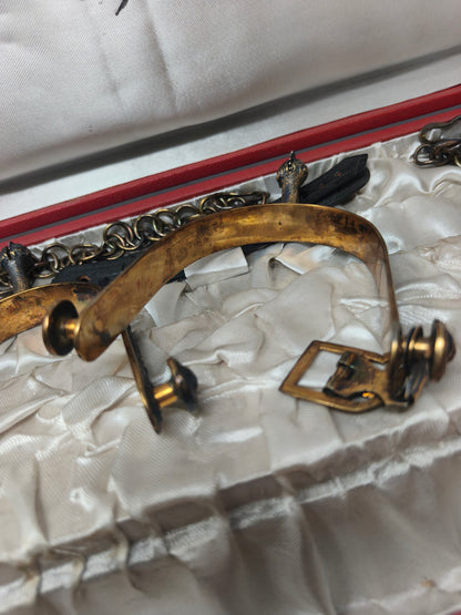 General Cavalry Military Silver Spurs . Spain Franco's period