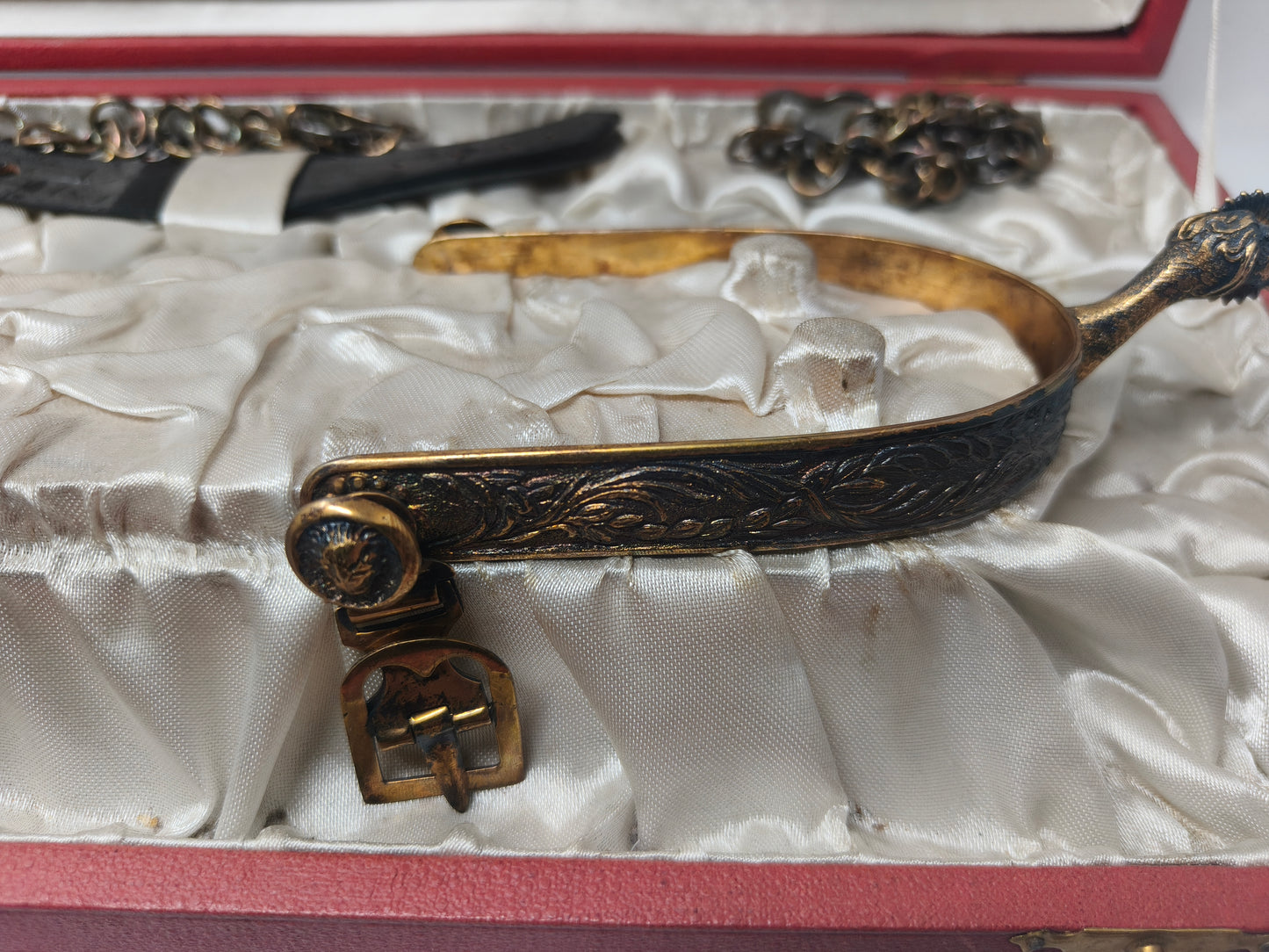 General Cavalry Military Silver Spurs . Spain Franco's period