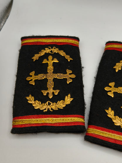 Hombreras Mocidade Portuguesa comandante de Bandera