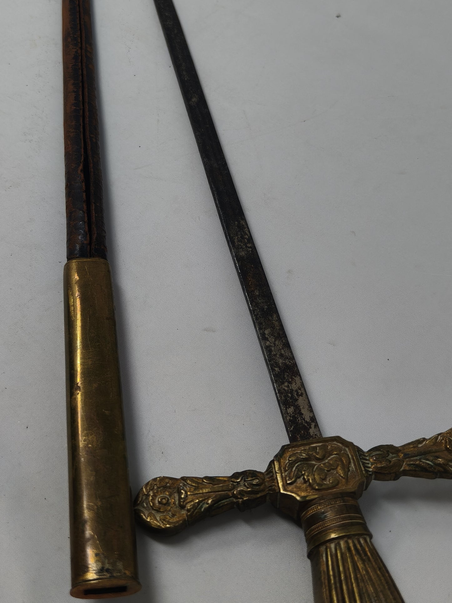 Carabineros Dress sword. Alphonso XII-XIII.