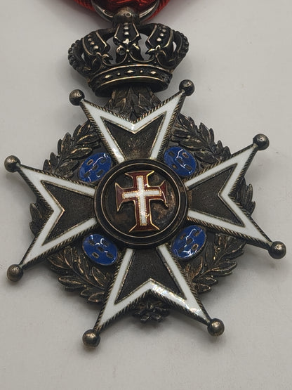 Military Order of Santiago, Commander Medal. Portugal Monarchy