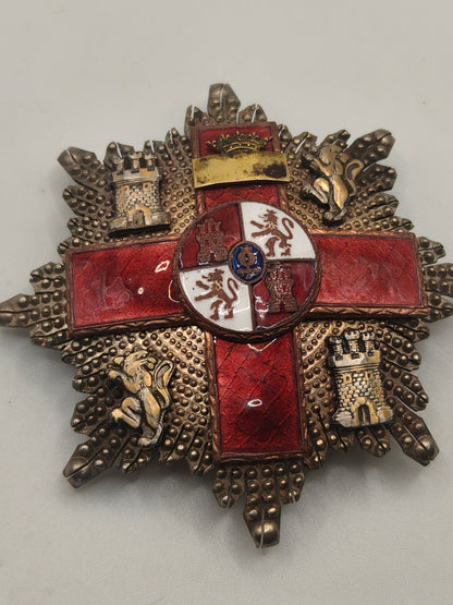Red Military Merit Order, Breast Star. Spanish Civil War.