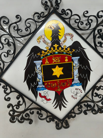 Wappen provisorische Fähnrichs-Bruderschaft. Großformat