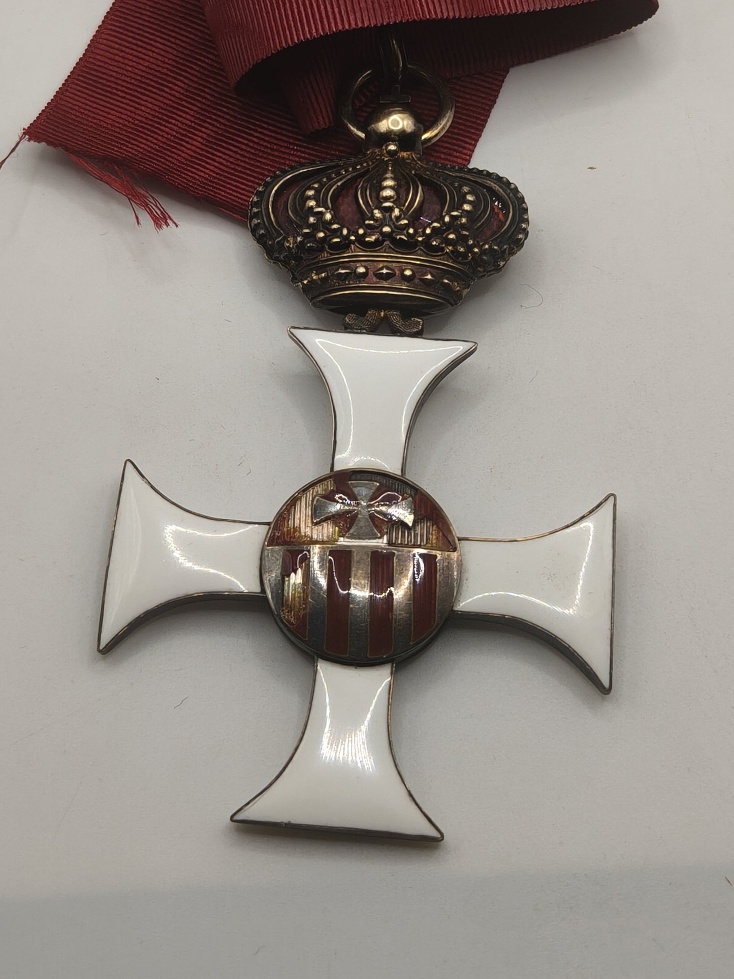 Santa María Merced Commander Medal Order. Italy