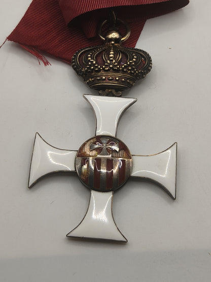 Santa María Merced Commander Medal Order. Italy