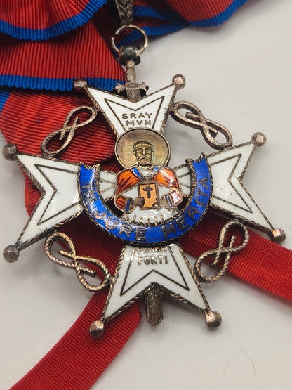 San Raimundo Peñafort Commander Order medal. Spain
