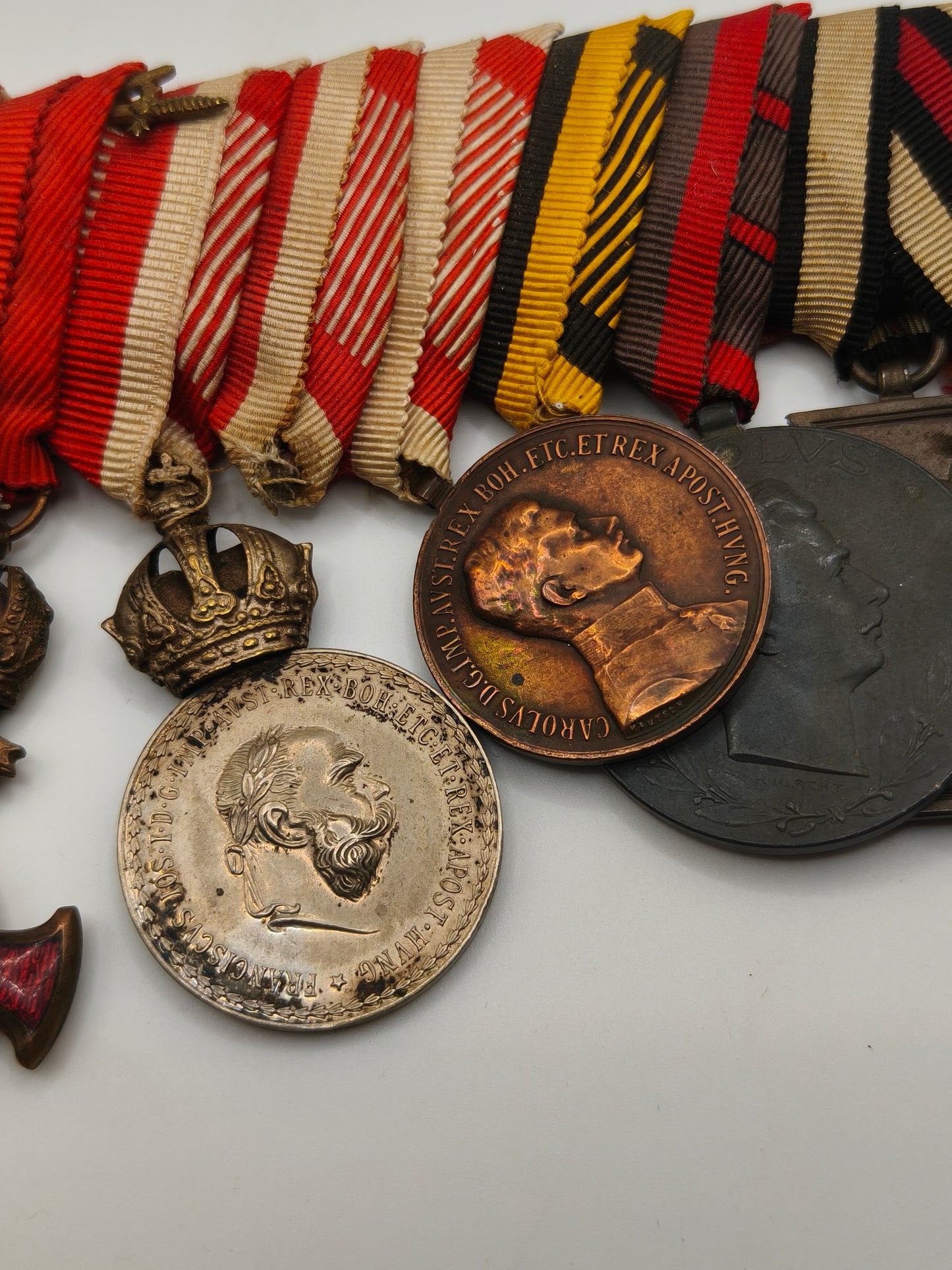 Austrian medal bar. Pre IWW Francisco José