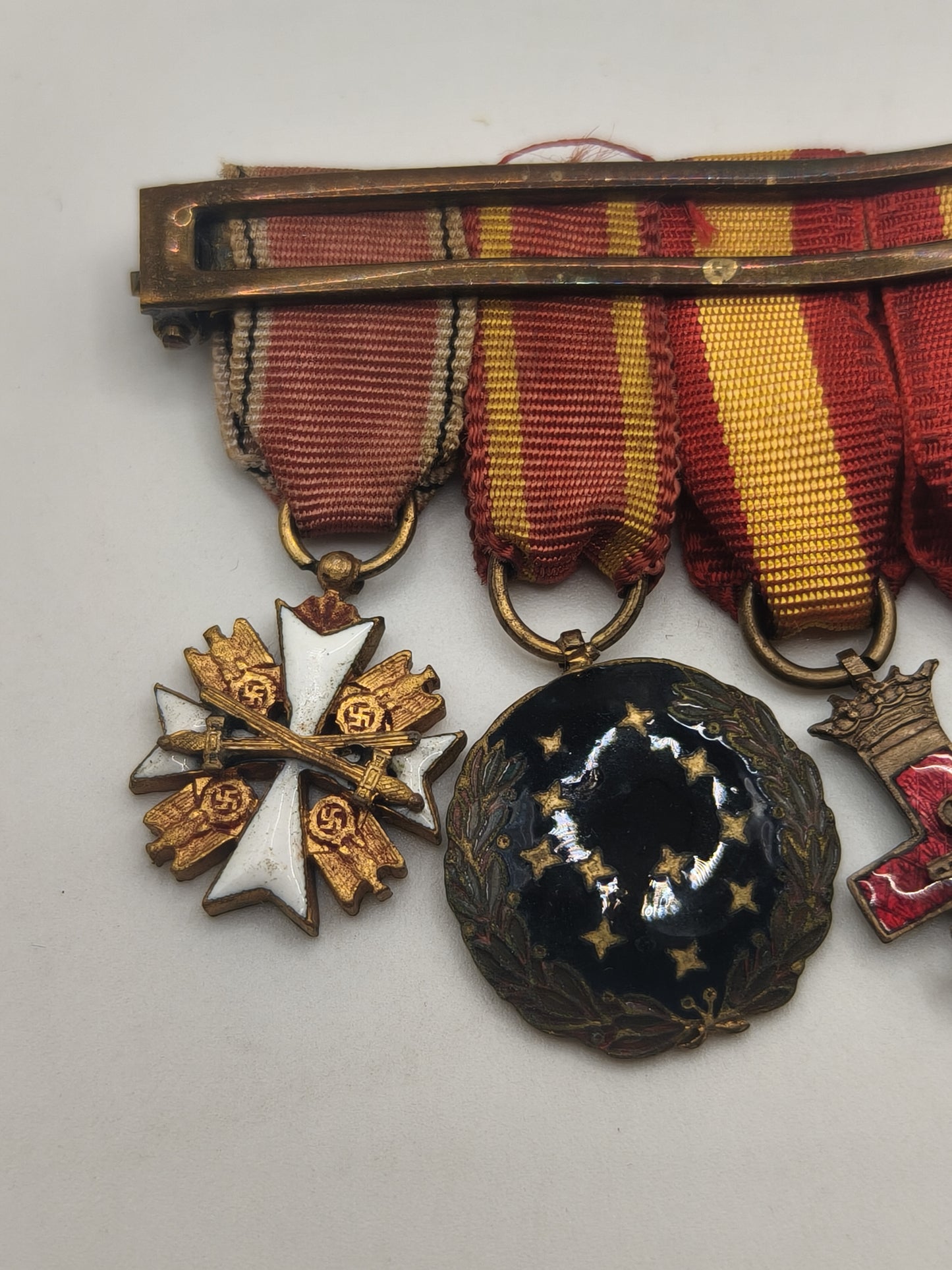 Blue Division Medal Bar Mini. Spanish Civil War.