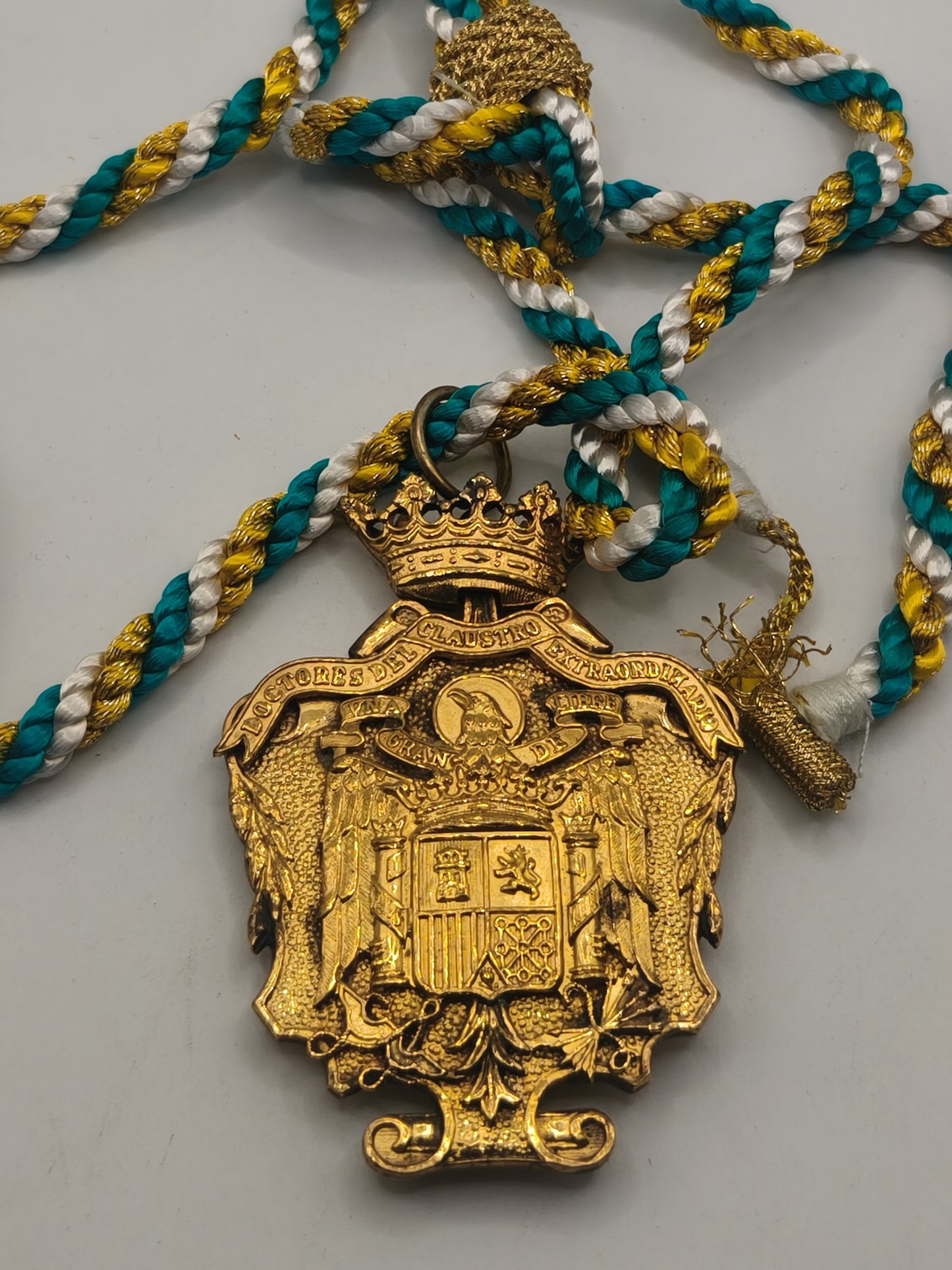 Extraordinary Senate Meeting Medal. Spain Franco's period.
