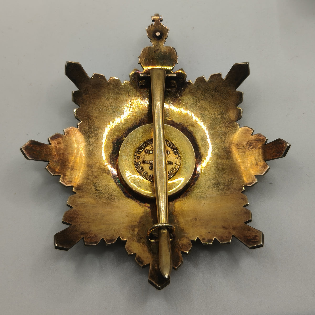 Grand Cross Class of the order of Aviz. Monarchy Period Portugal.