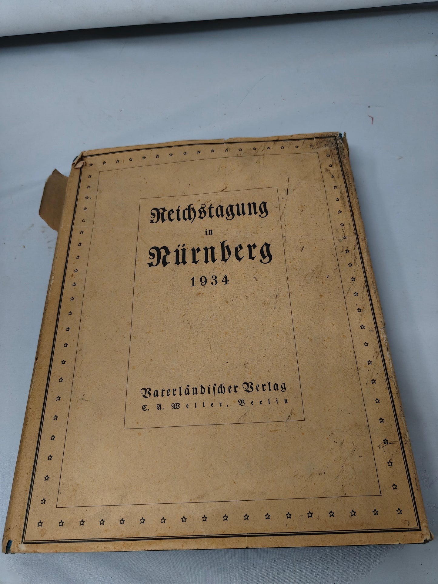 Núremberg Book 1934. IIWW original Germany.