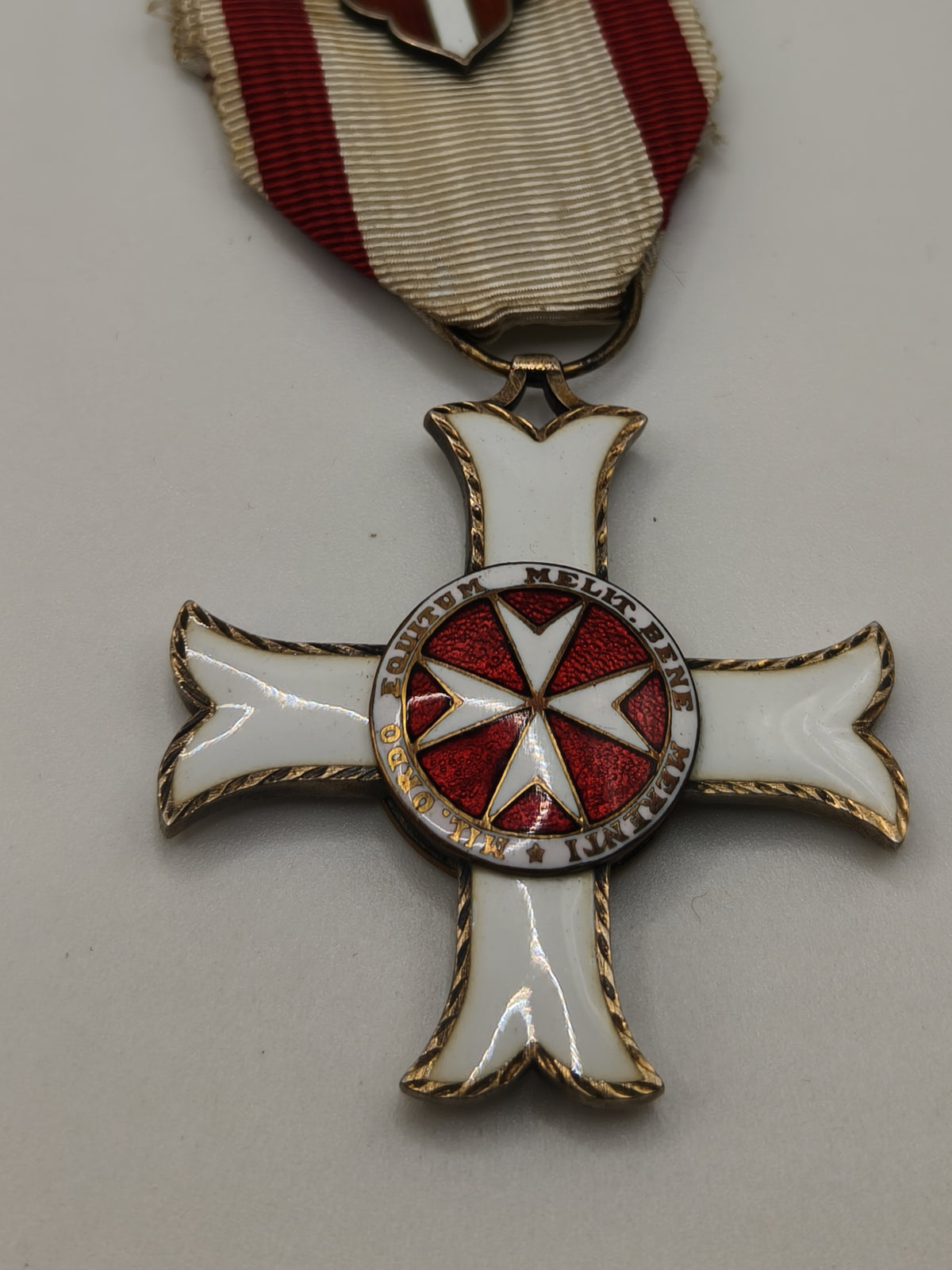 Order of Malta, Medal Enameled. Italy.