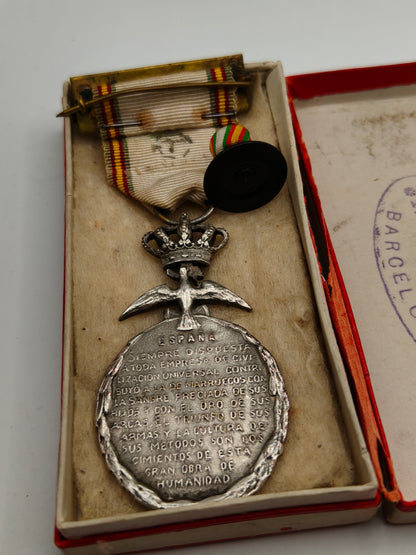 Medalla Paz de Marruecos 1927. Guerra de África