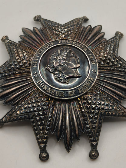 Legión Of Honor Breast Star, Republic of France