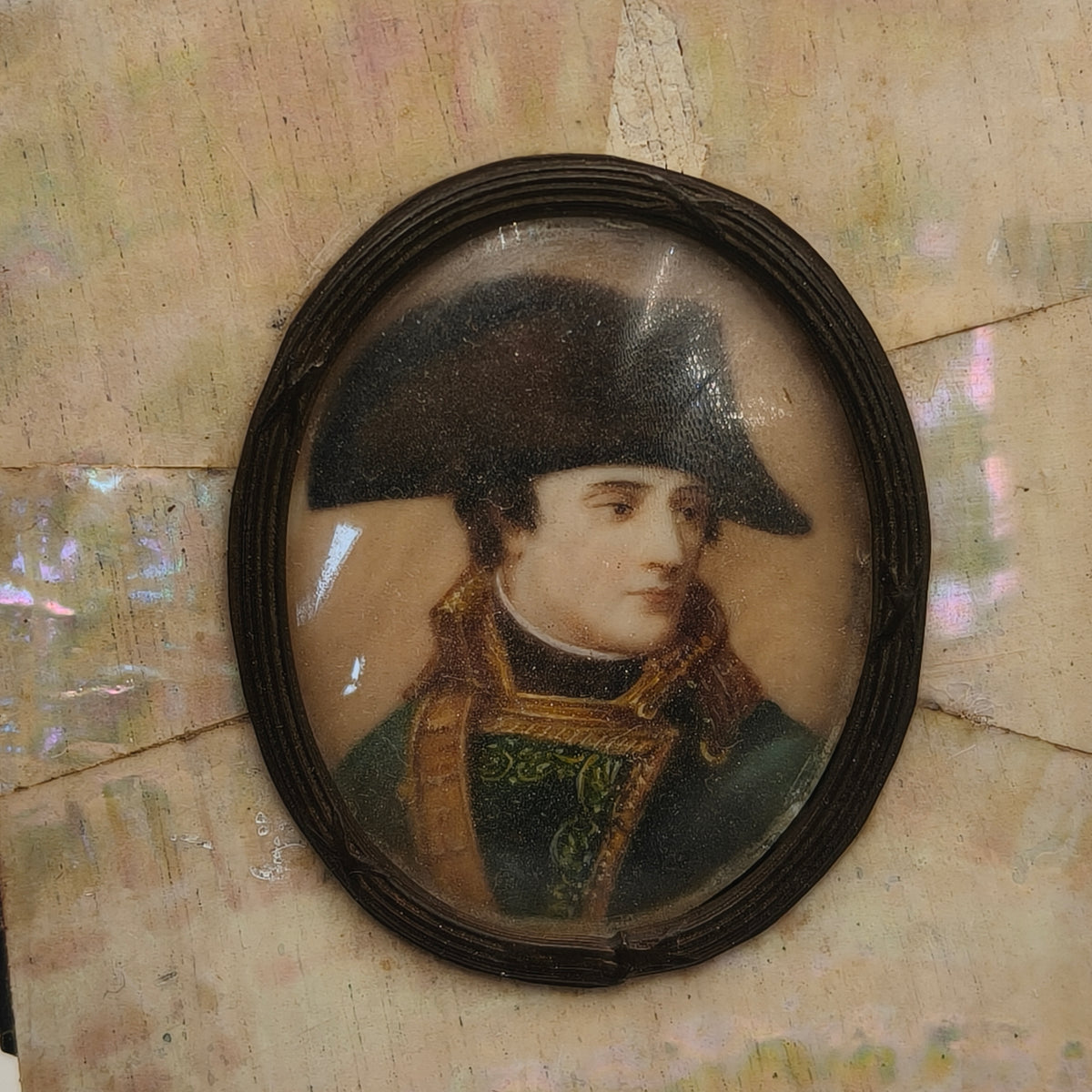 Napoleon I Miniature Painted. France.