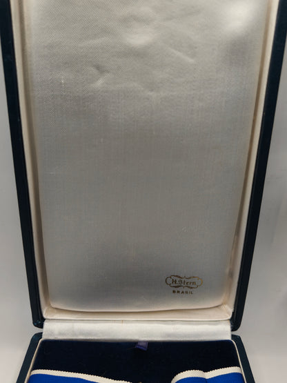 Gran cruz Encomendador Orden Río Blanco. Plata maciza.