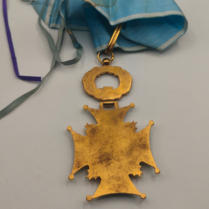 Commander Medal Order of Science and Arts. France