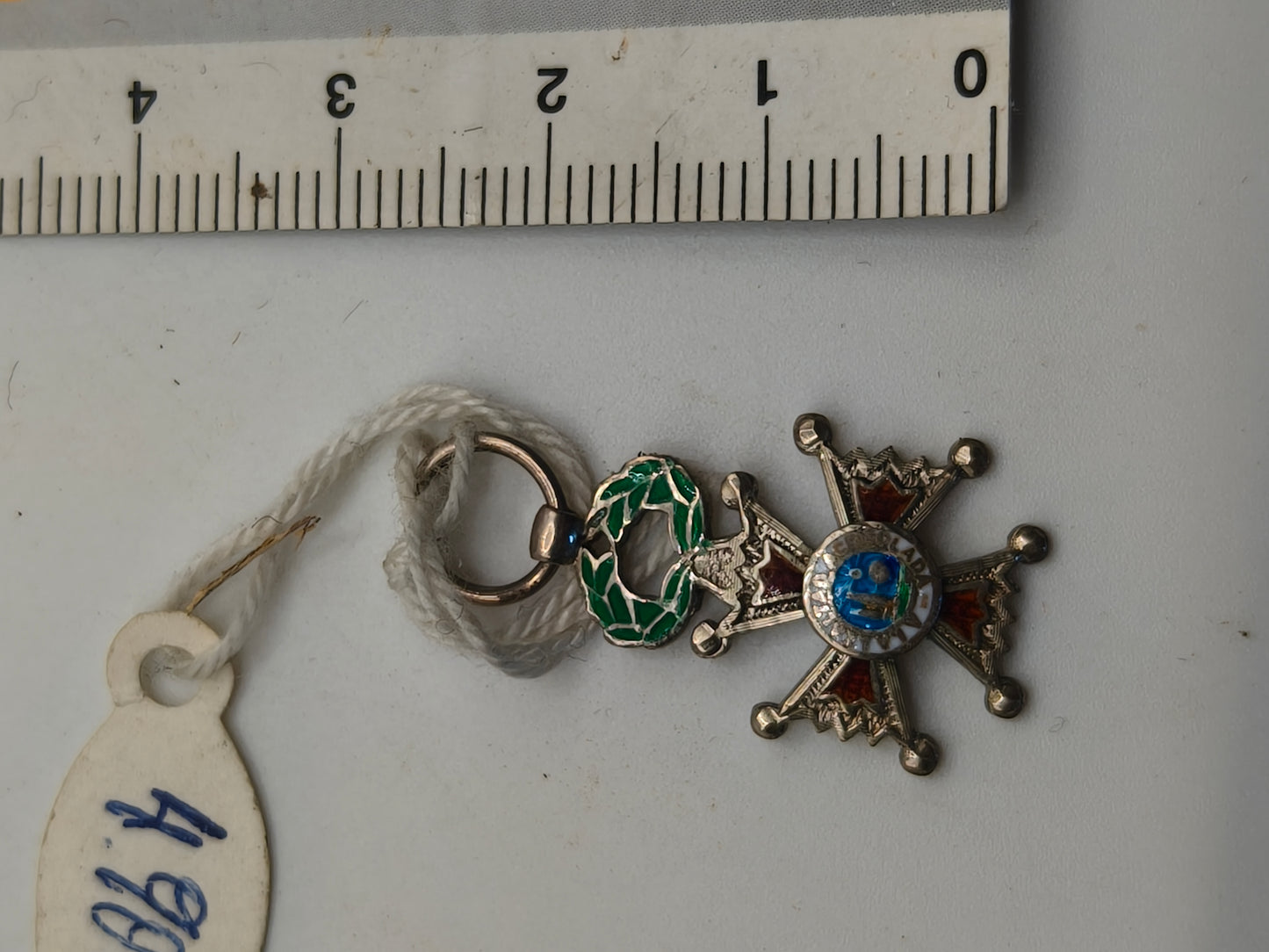 Isabel la Catolica Order Medal Mini. Spain