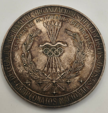 Phalanx Gun Shoot Medal. Spain Franco's period.