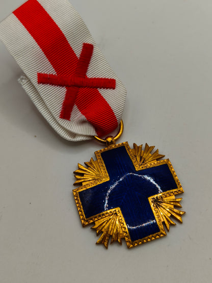 Medalla cruz roja Sudamérica