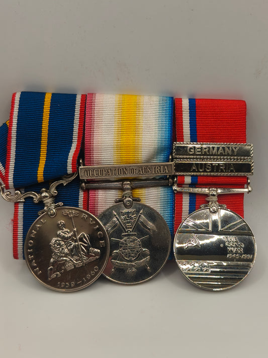 British Military Medal Bar. Cold War